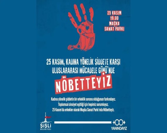 Yanındayız Derneği, 25 Kasım'da 'Nöbetteyiz' eyleminde