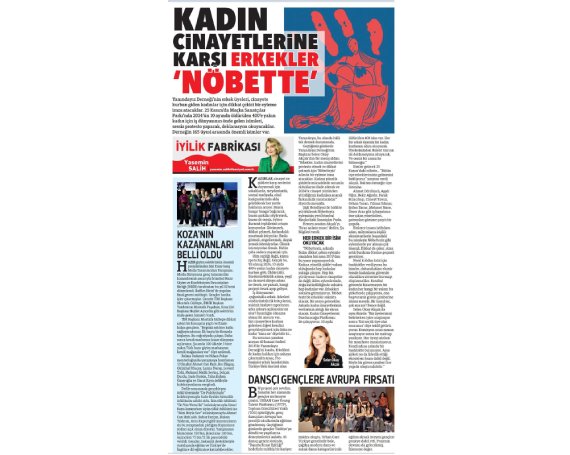 Kadın cinayetlerine karşı erkekler nöbette