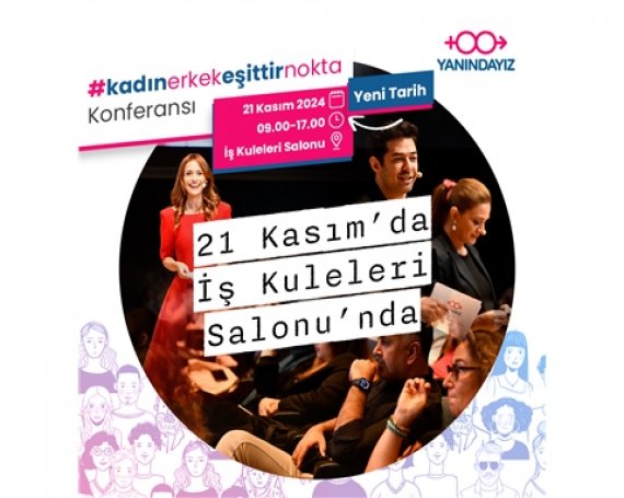 Toplumsal cinsiyet eşitsizliğine ve kadına yönelik şiddete karşı güçlü çağrı:  21 Kasım’da #kadınerkekeşittirnokta!